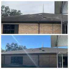 Large Roof Cleaning Katy Church Of Christ Katy, Tx 0